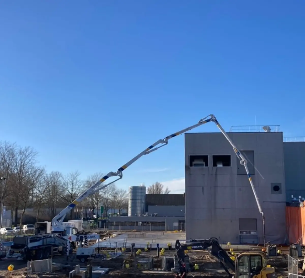 Afbeelding bij vloer cargill in deventer gestort