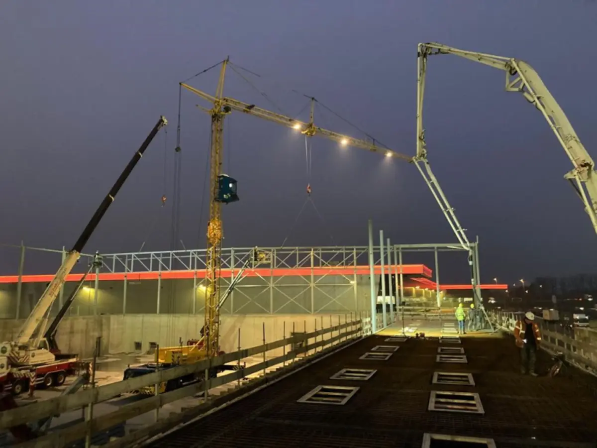 Afbeelding bij bouw renewi in acht (eindhoven) vordert gestaag