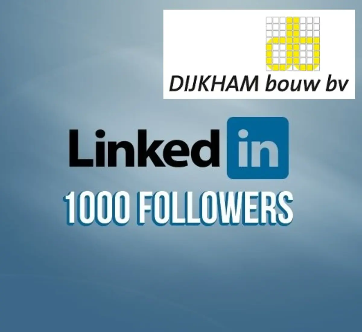 Afbeelding bij 1.000 volgers op linkedin